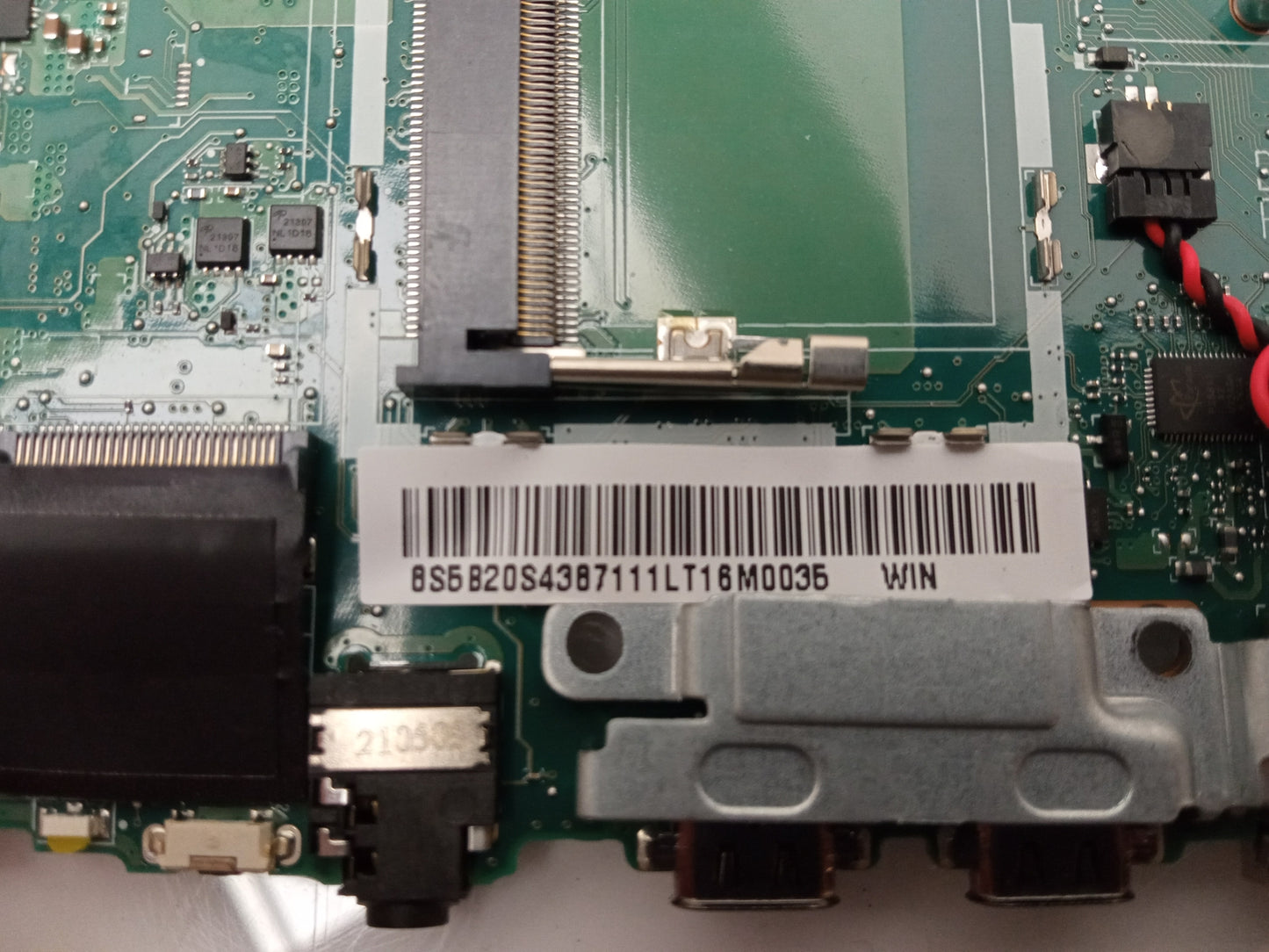 Lenovo Thinkbook 14-IIL Laptop Motherboard i5-1035G1 1.00 GHz CPU 5B20S43897