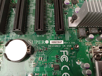 SuperMicro X9SCM-F Socket LGA1155 DDR3 MicroATX Server Motherboard