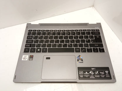 Acer Spin 5 SP314-54N Laptop UK Keyboard Touchpad Palmrest 430.0K201