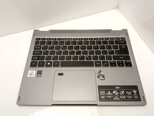Acer Spin 5 SP314-54N Laptop UK Keyboard Touchpad Palmrest 430.0K201
