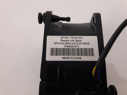 HP ProLiant DL80 Gen9 Server Cooling Fan Module 778102-001 790536-001
