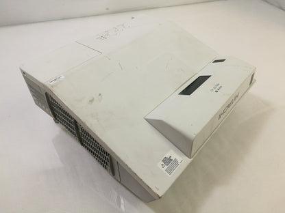 Hitachi CP-AX2504 Short Throw Projector - 23 Lamp Hours - Missing Back Cover