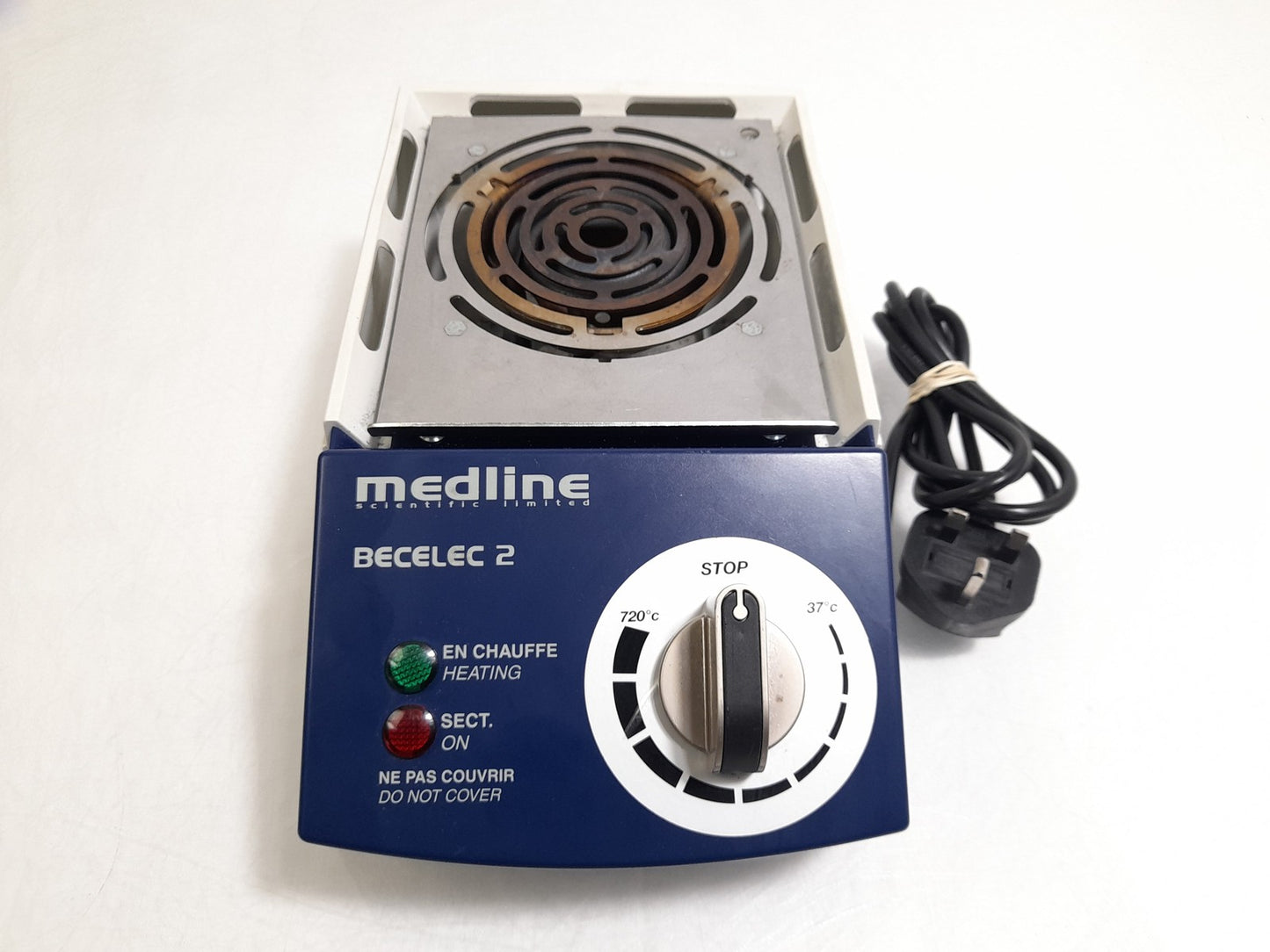 Medline Becelec 2 Electric Laboratory Burner