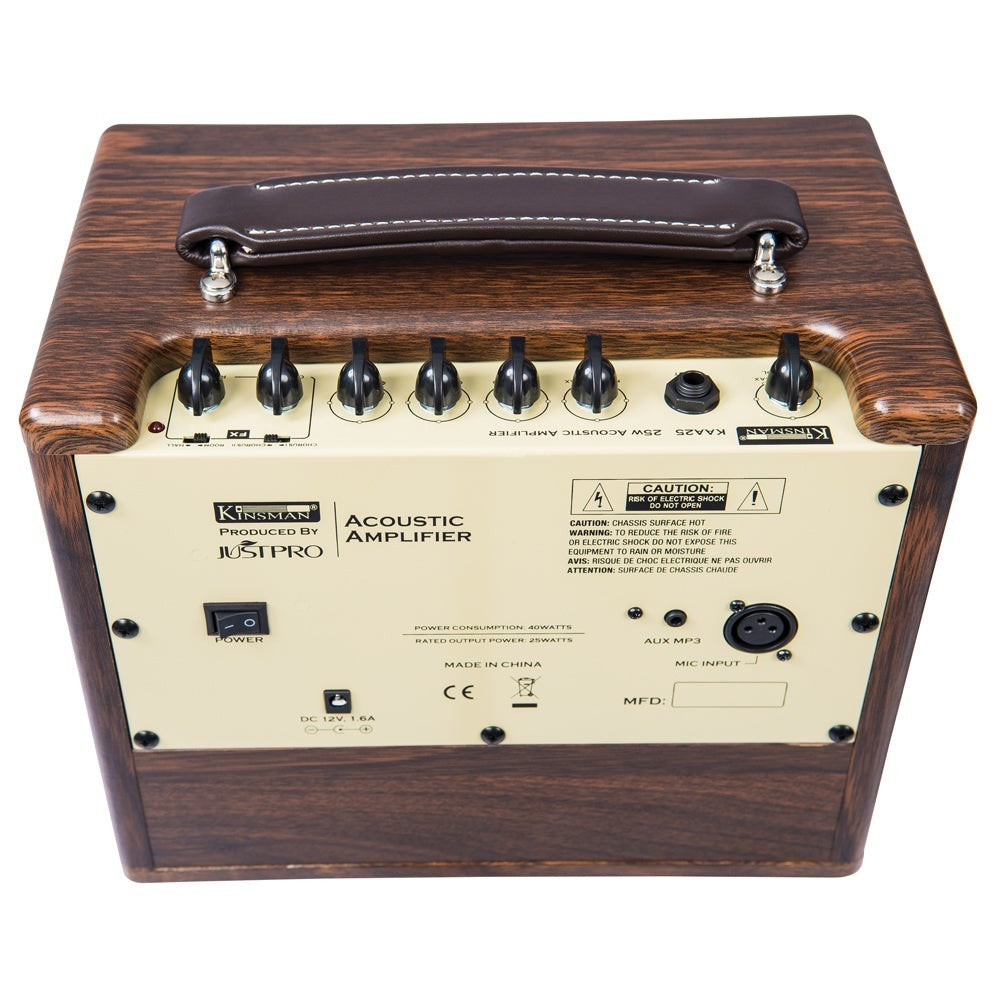 Kinsman KAA25 Acoustic 25W Bluetooth Amplifier ~ Wood