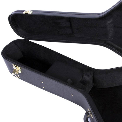 On Stage GCA5600 Hardshell Jumbo Guitar Case ~ Black