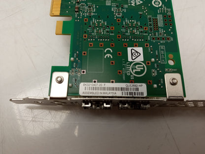 HPE P9D94A QLE2692-HP StoreFabric Dual Port 16GBFC PCIe Adapter Card 853011-001