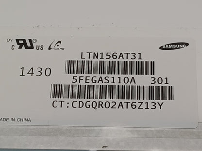 Samsung LTN156AT31 15.6" Laptop LCD Display Panel