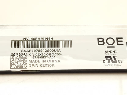 BOE NV140FHM-N4H 14" Laptop LCD Display Panel