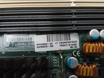 HP XW6200 Socket 604 DDR ATX Workstation Motherboard with I/O Shield 359875-005