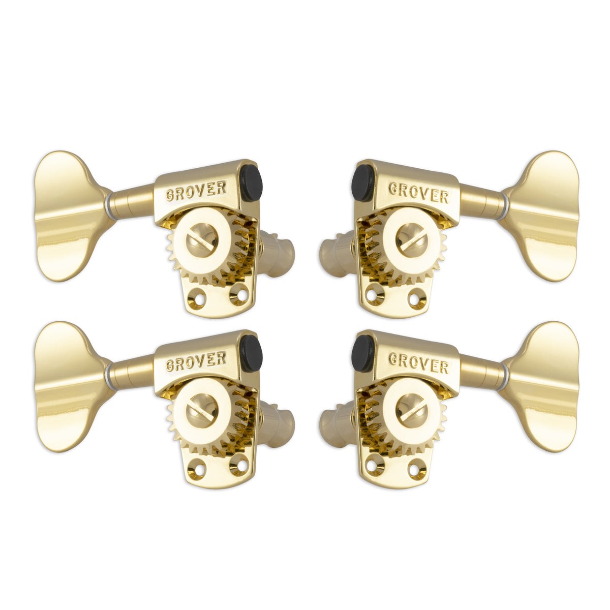Grover Titan Bass Machineheads ~ 2+2 ~ Gold