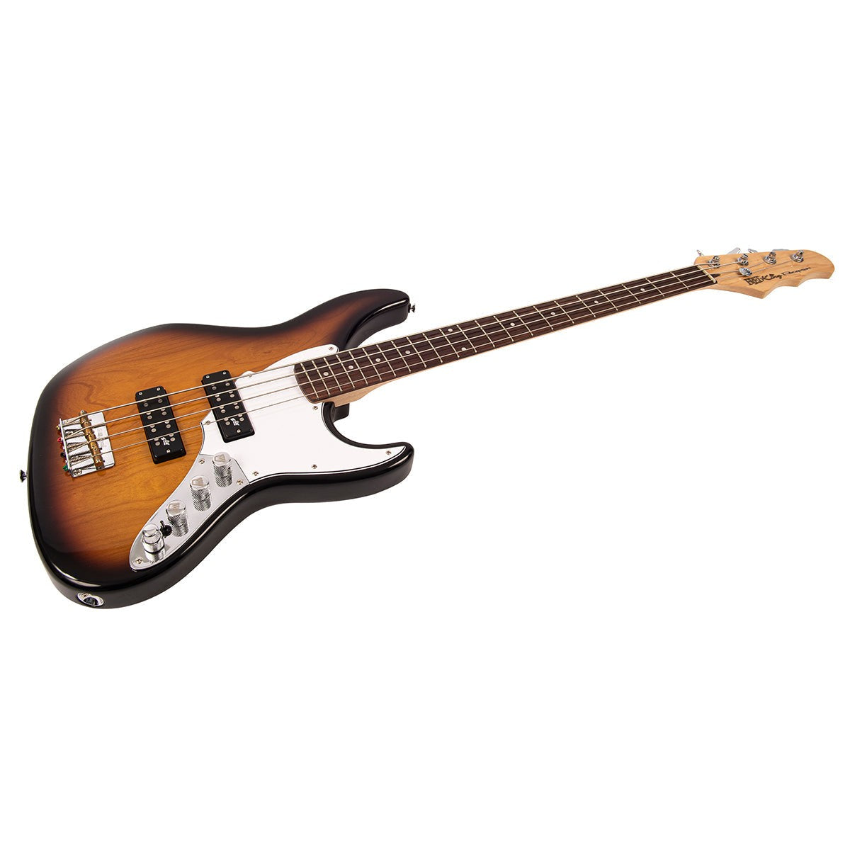 Fret-King Perception Custom Bass Guitar ~ Original Classic Burst