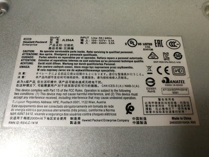 HP Aruba 2930F JL256A 48 Port Gigabit PoE+ 4 SFP+ Switch