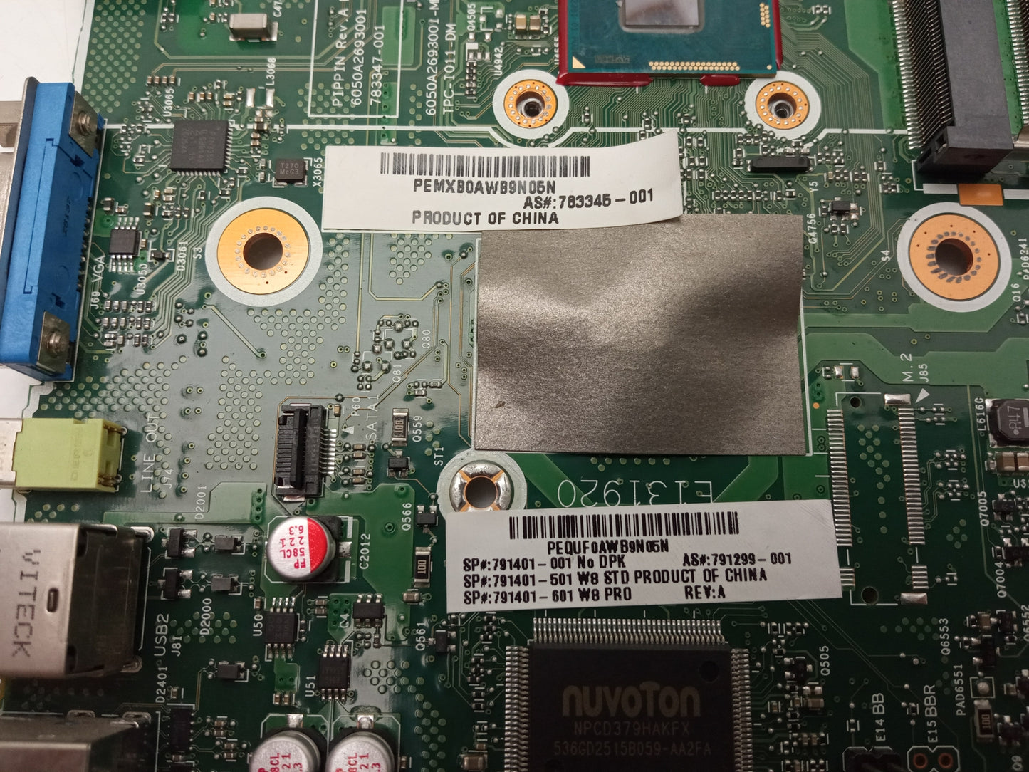 HP 290 G1 Mini PC Motherboard With i3-4030U 1.90 GHz DDR3 791299-001