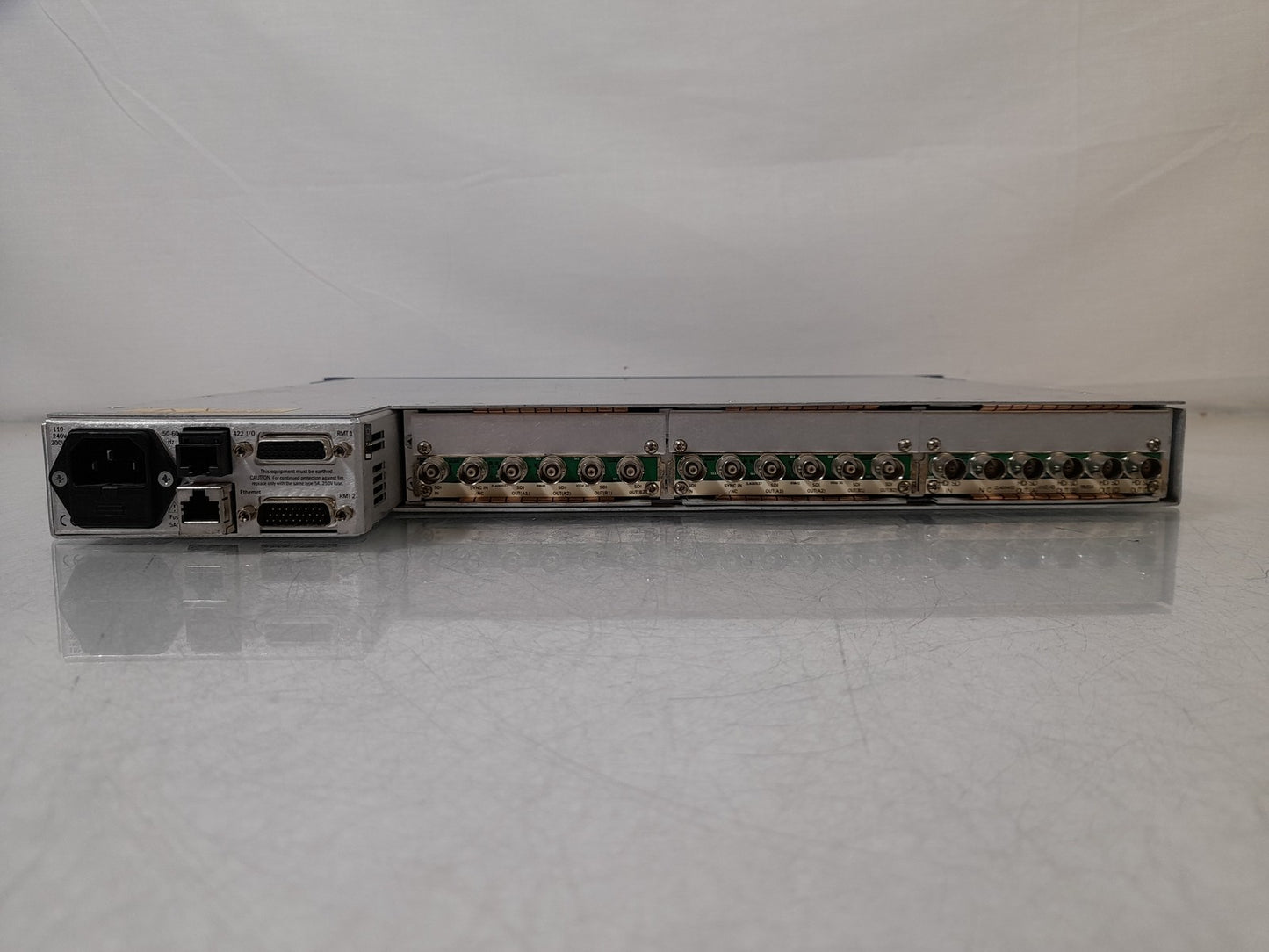 Crystal Vision Indigo 1A HD ISS:5 1U Frame Embedder - Includes 3 SDI Cards