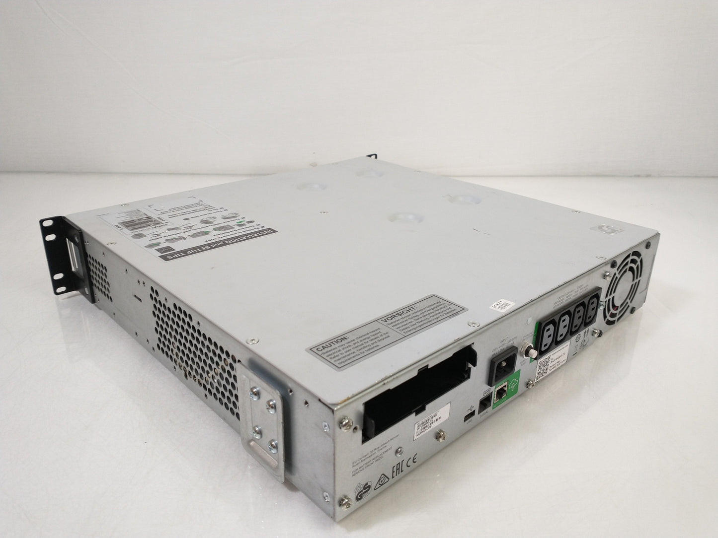 APC SMT1500RMI2UC Smart-UPS Uninterruptible Power Supply No Batteries Faceplate