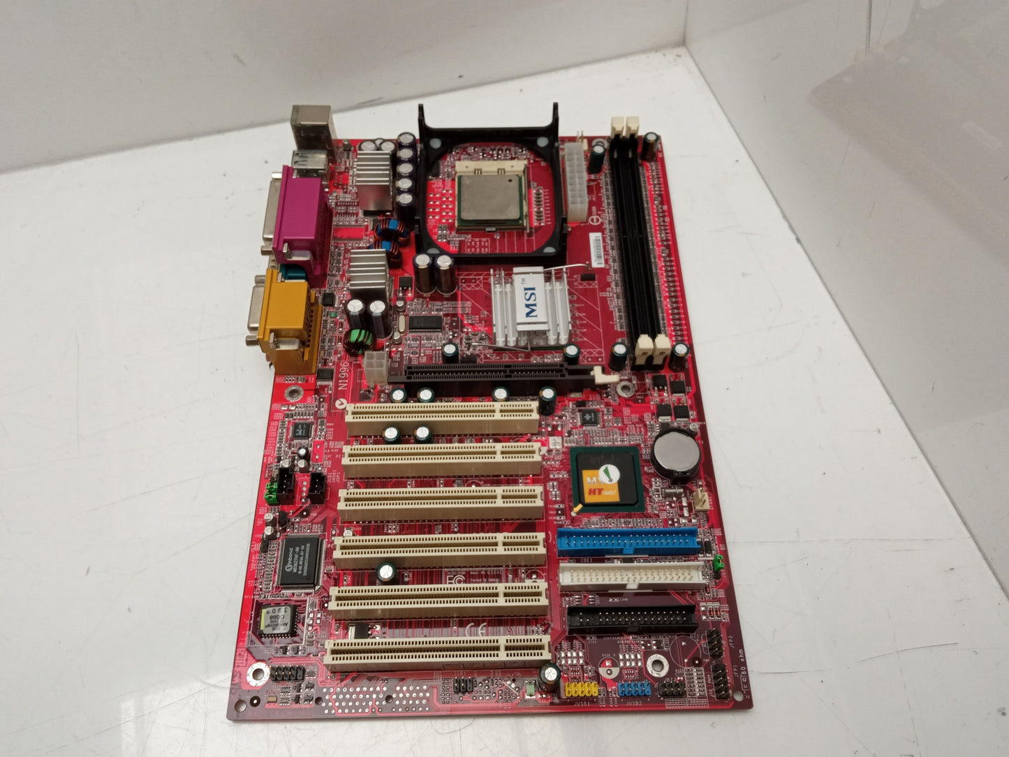 MSI 845E MAX MS-6566E Ver.2 PGA478B DDR ATX Motherboard with 2.4Ghz