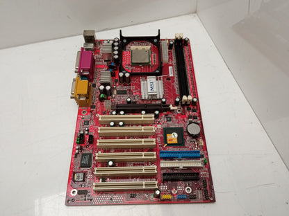 MSI 845E MAX MS-6566E Ver.2 PGA478B DDR ATX Motherboard with 2.4Ghz