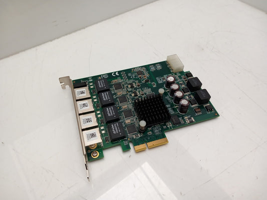 ADLink PCIe-GIE64+ 4 Port Gigabit Ethernet Image Capture Card 51-18519-0A40