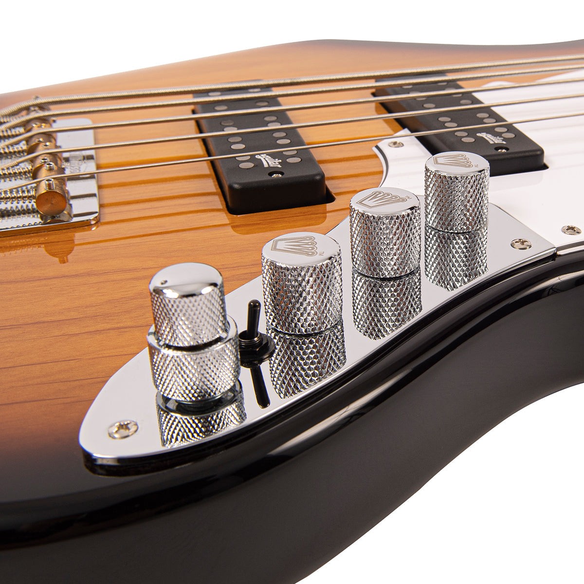 Fret-King Perception Custom 5 String Bass Guitar ~ Original Classic Burst