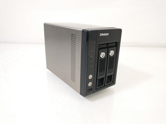 Qnap TS-239 Pro II+ 2 Bay Network Attached Storage 2TB (2x 1TB)- No Power Supply
