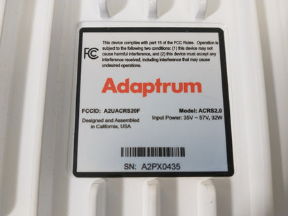 Adaptrum ACRS2.0 TVWS White Network Client Unit