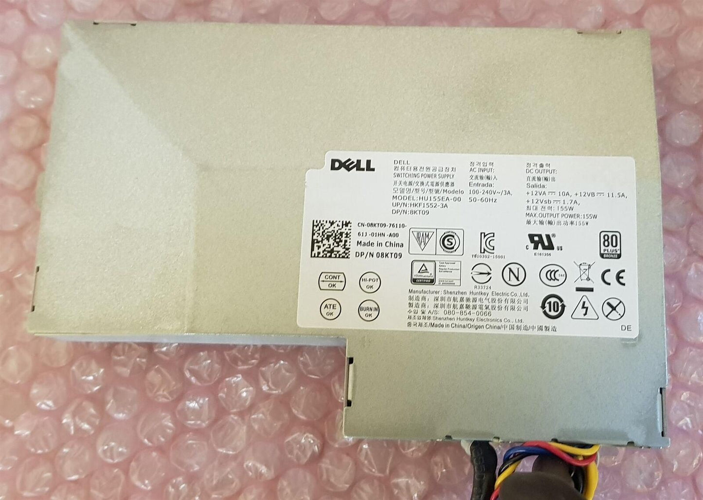 Dell OptiPlex 7440 155W Power Supply Unit 08KT09 8KT09