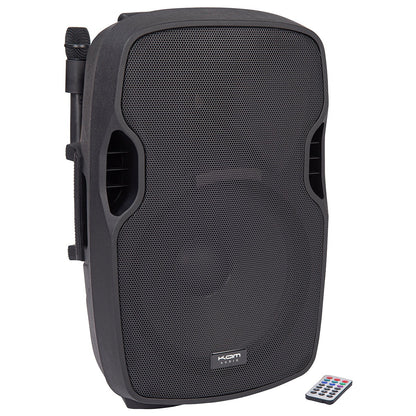 KAM RZ12AP V3 12" Portable 800W Bluetooth PA Speaker - With Microphone