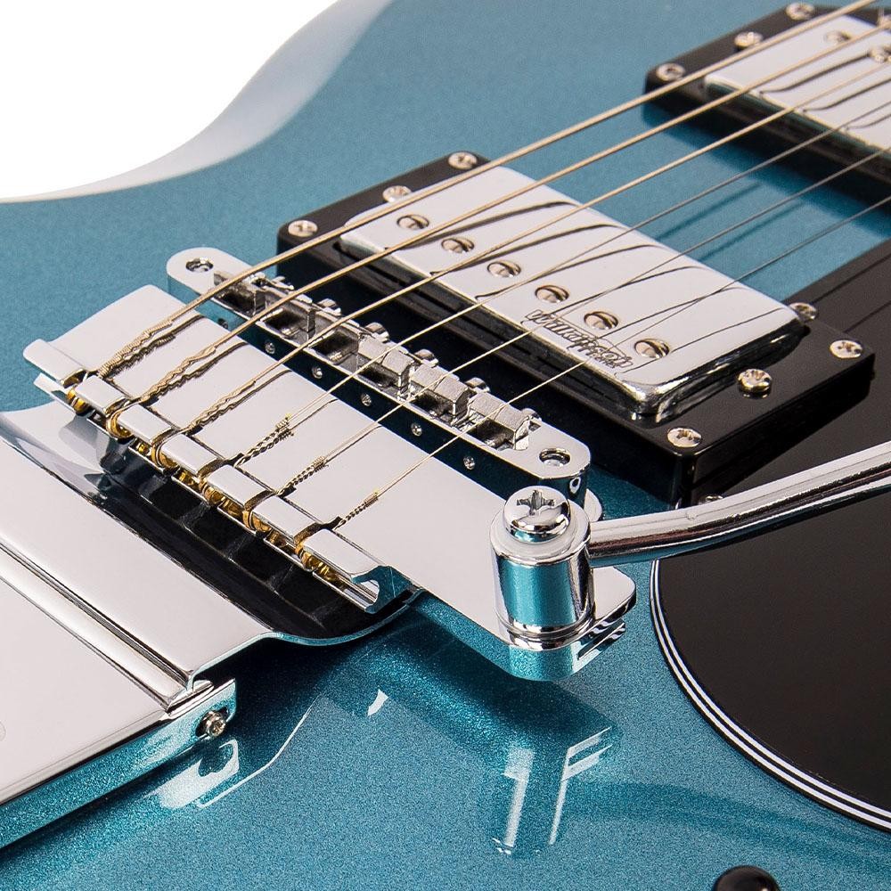 Vintage VS6V ReIssued Guitar - With Vintage Style Vibrato ~ Gun Hill Blue