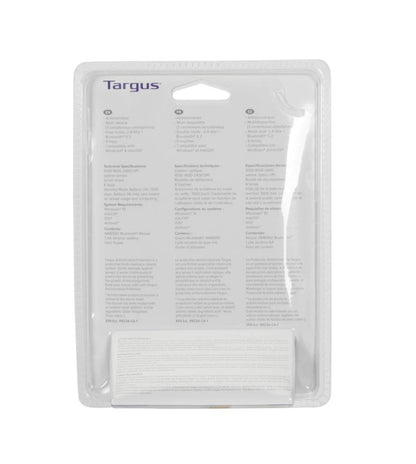 Targus Midsize Comfort Multi-Device Antimicrobial Wireless Mouse AMB582GL