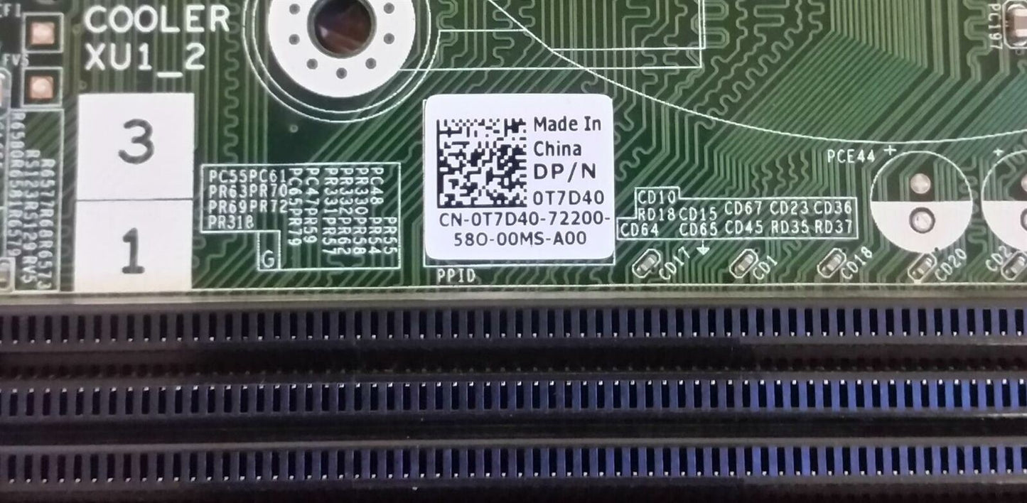 Dell OptiPlex 5040 SFF Socket LGA1155 DDR3 Motherboard 0T7D40 T7D40