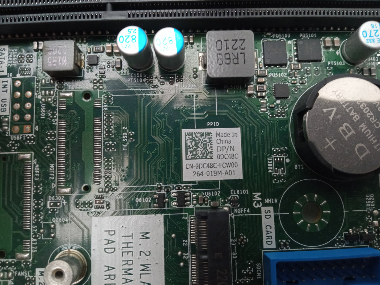 Dell OptiPlex 5000 Socket LGA1700 DDR4 M.2 Motherboard 0DC48C DC48C