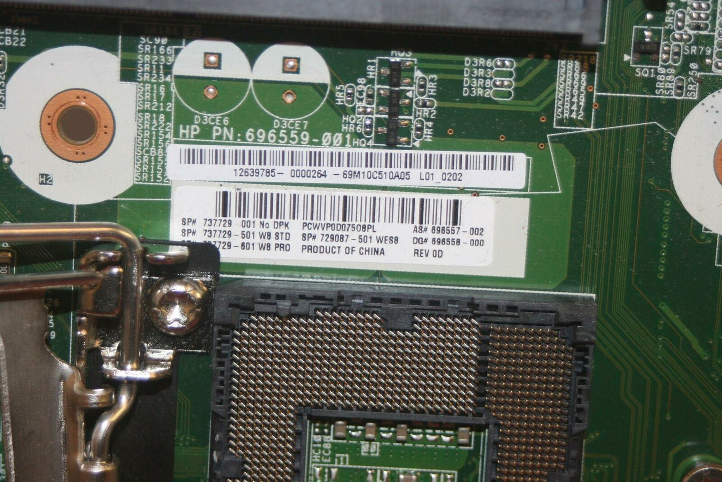 HP EliteDesk 800 Socket LGA1150 Motherboard 696557-002 737729-001