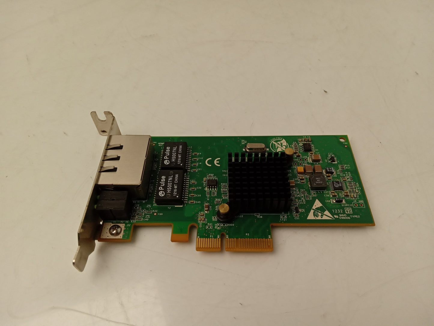 Silicom PEG216-RoHS V:1.2 Dual Port Low Profile Gigabit Ethernet Network Card