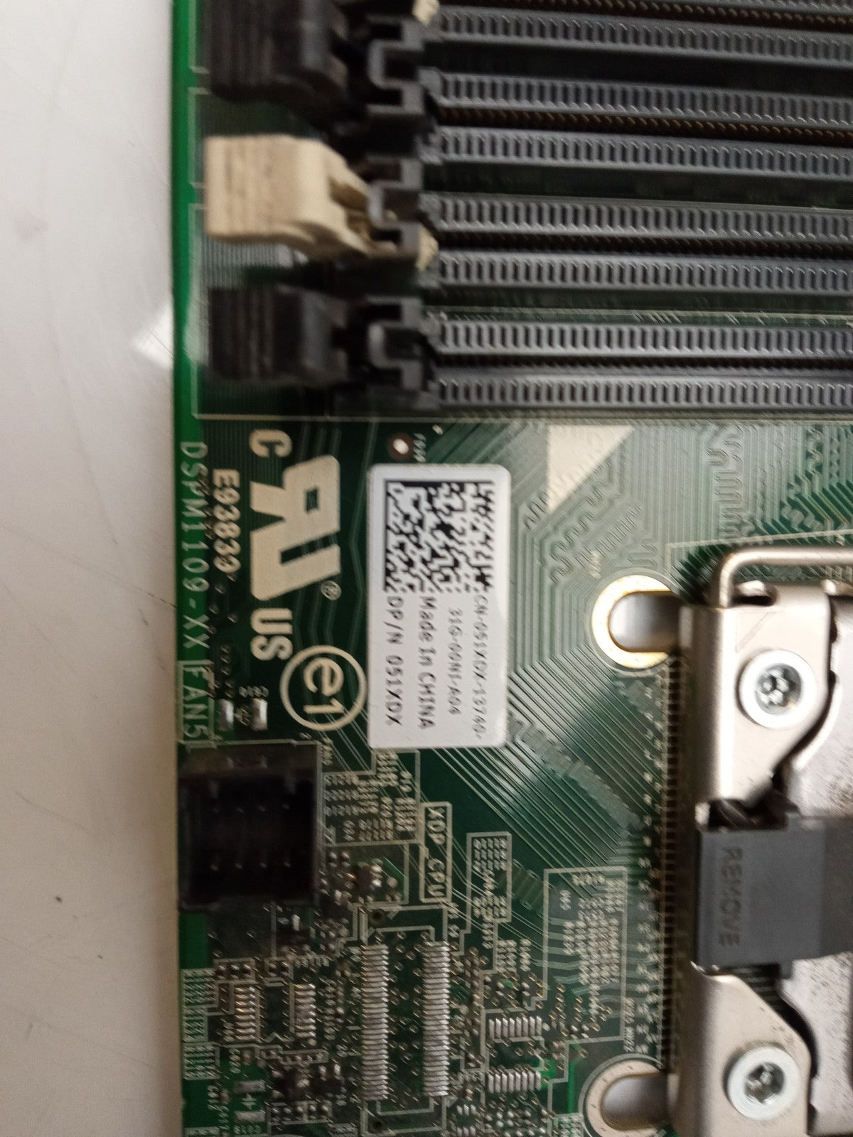 Dell PowerEdge R520 Dual Socket LGA1356 DDR3 Server Motherboard 051XDX 51XDX