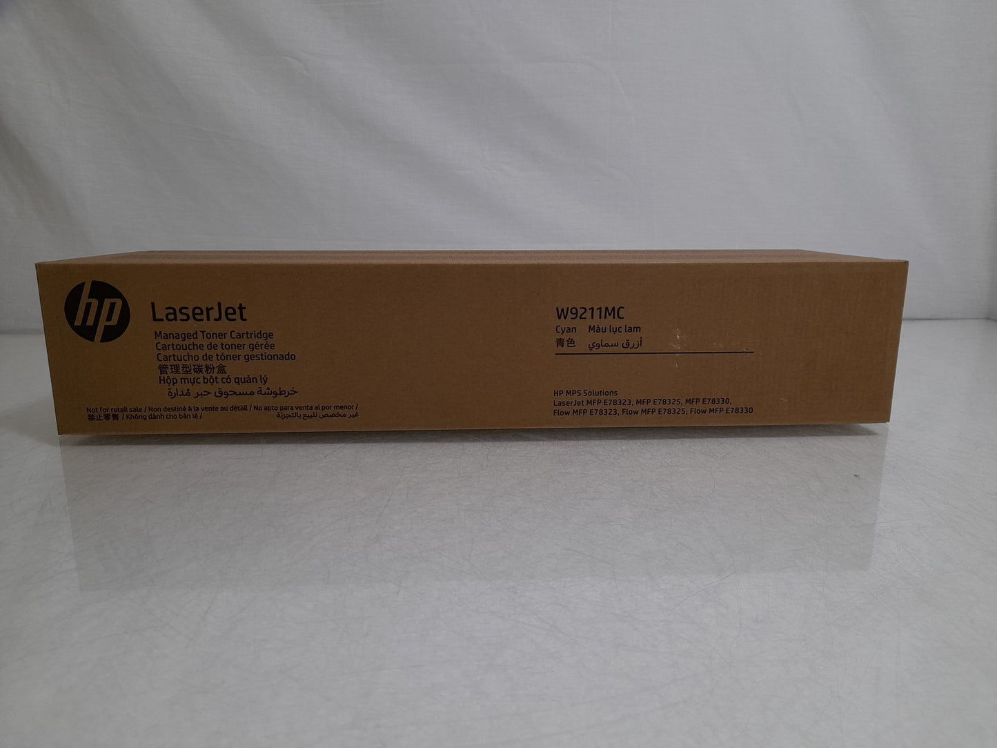 HP W9211MC Cyan LaserJet Managed Toner Cartridge