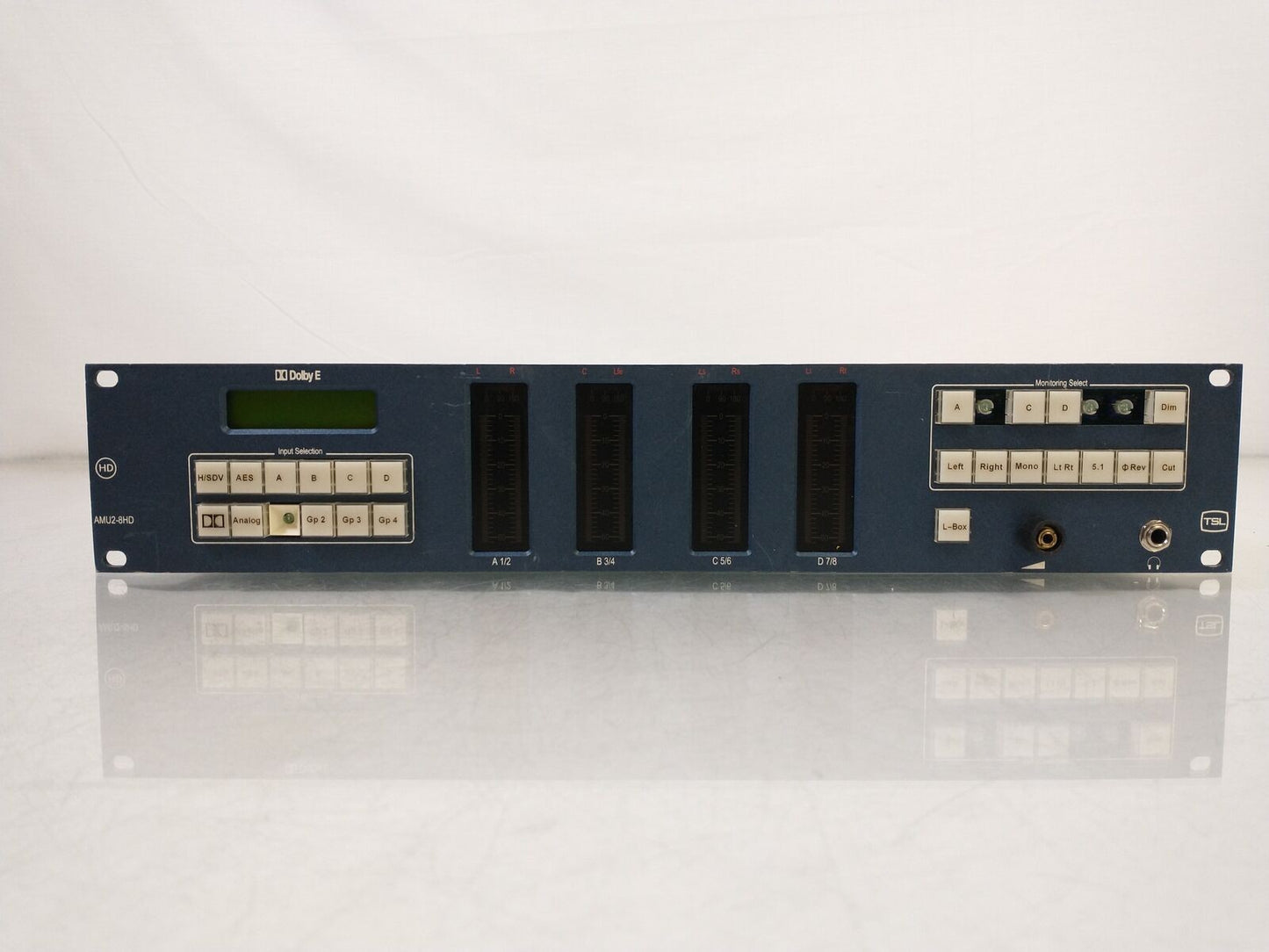 TSL AMU2-8HD Audio Monitoring Unit - Tested To Power On