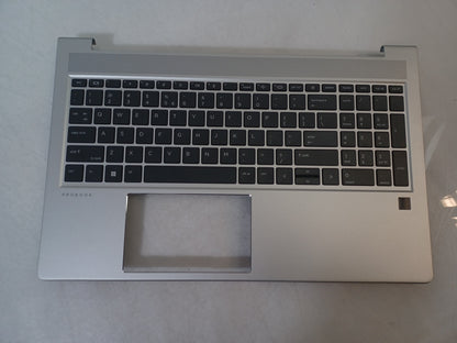 HP ProBook 450 455 G9 Laptop Palmrest US QWERTY Keyboard N01934-031