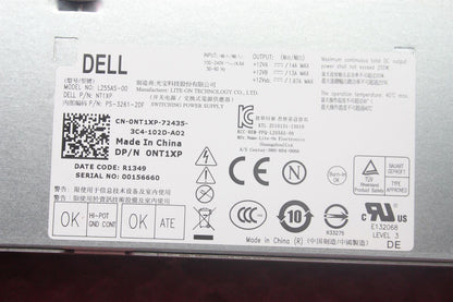 Dell OptiPlex 3020 7020 9020 SFF 255W Power Supply Unit 0NT1XP NT1XP
