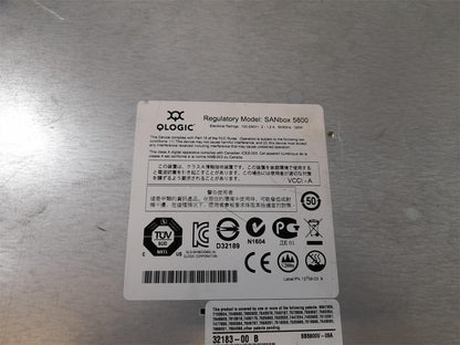 QLOGIC SANbox 5800 Fibre Channel Switch SB5800V-08A