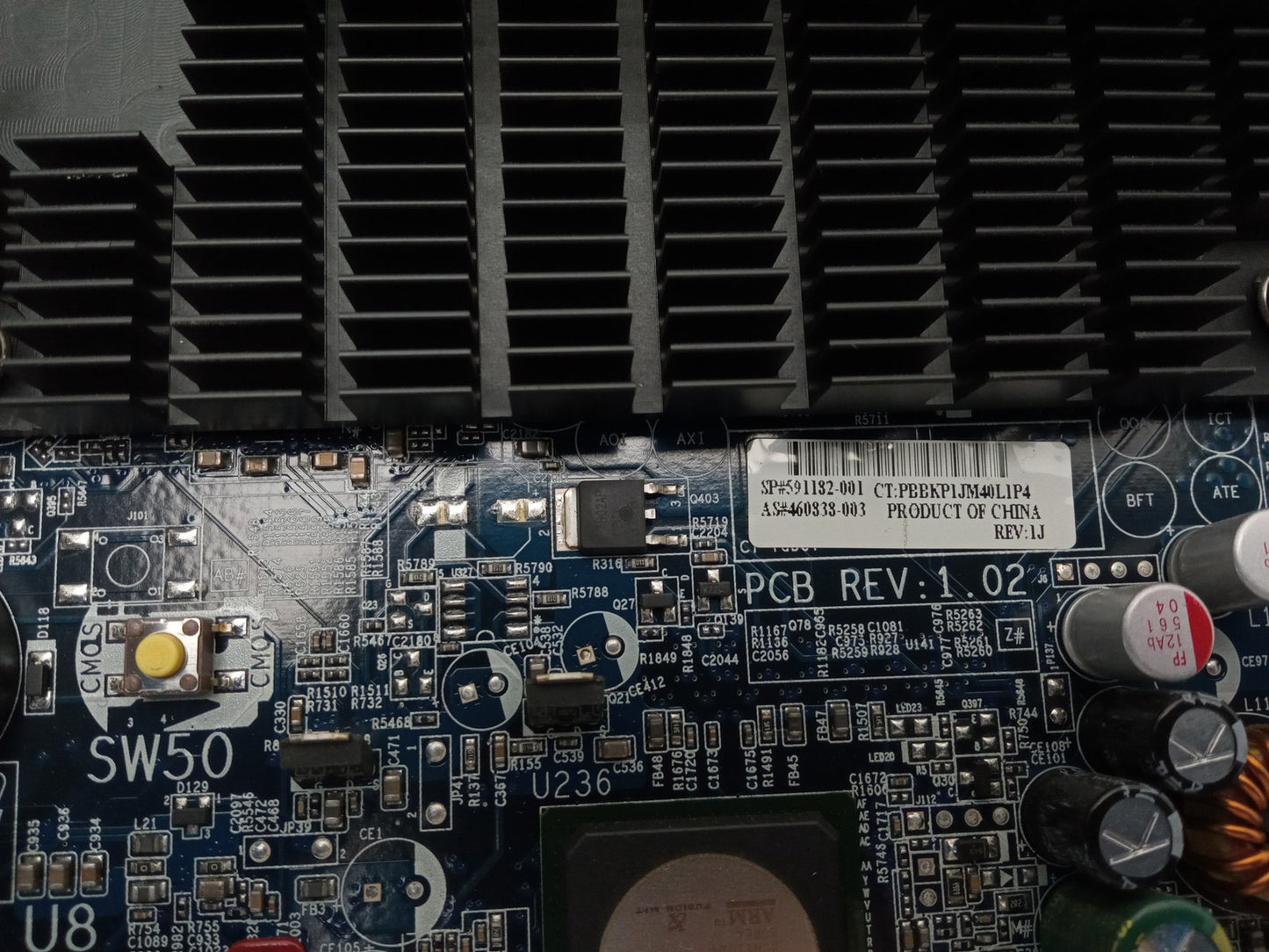 HP Z800 Dual Socket LGA1366 Workstation DDR3 Motherboard 460838-003 591182-001