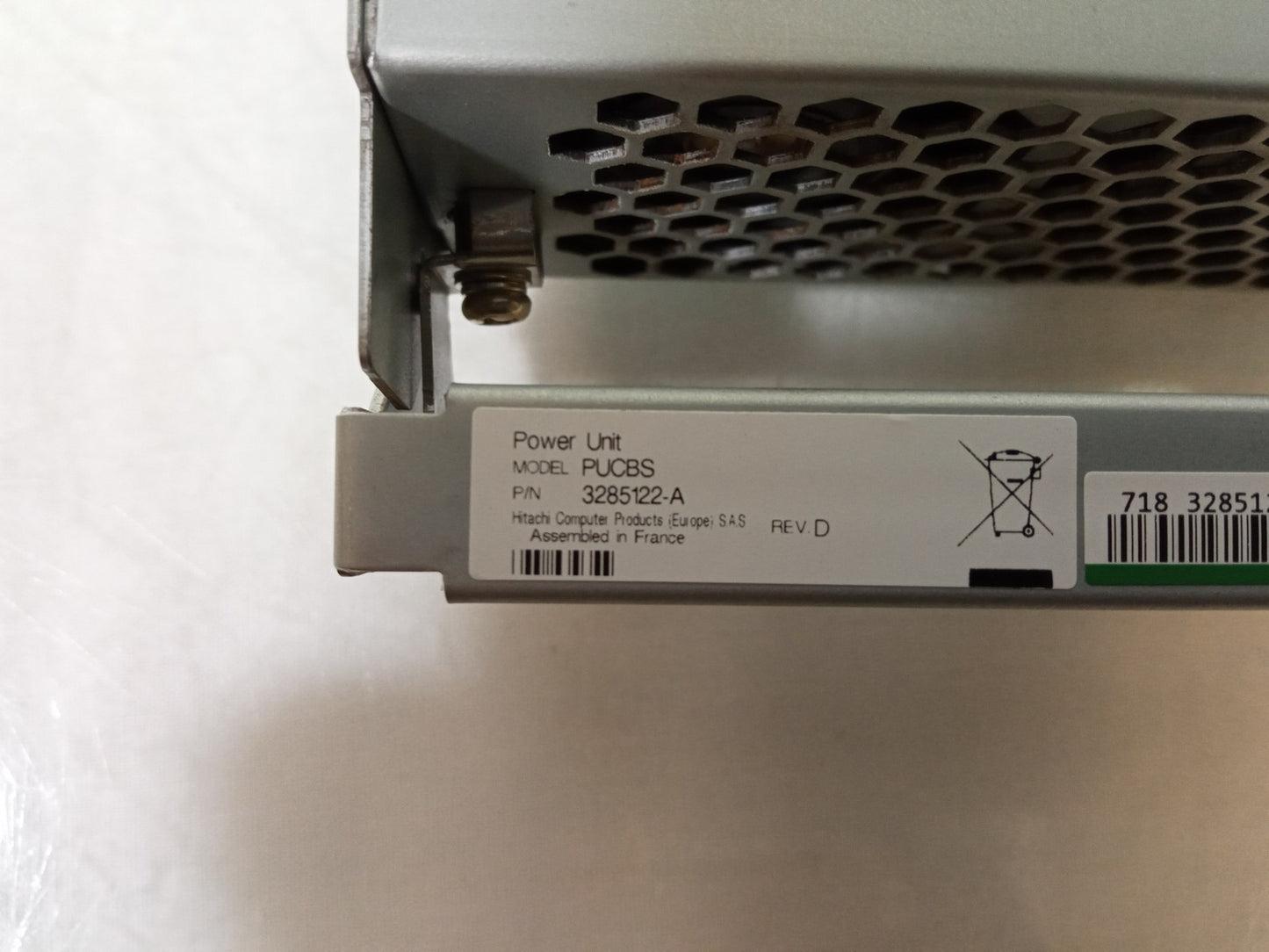 HITACHI HS0850 Power Supply Unit PUCBS 3285122-A