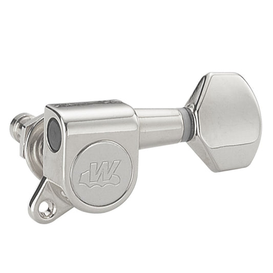 Wilkinson WJ07CR E-Z Lok Machineheads ~ 6 Inline Chrome