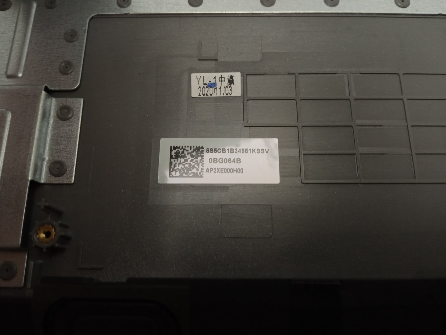 Lenovo ThinkBook 15 G2 ITL UK Keyboard Touchpad Palmrest Assembly AP2XE000H00