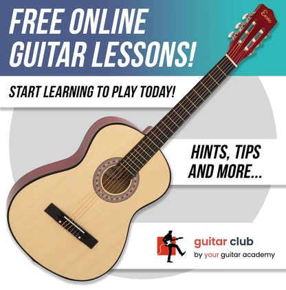 Encore Full Size Classic Guitar Pack ~ Natural