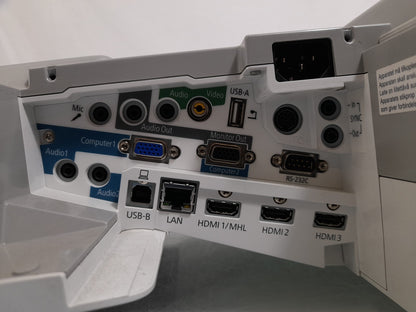 Epson H740B EB-695WI Short Throw Projector 2221 - Lamp Hours