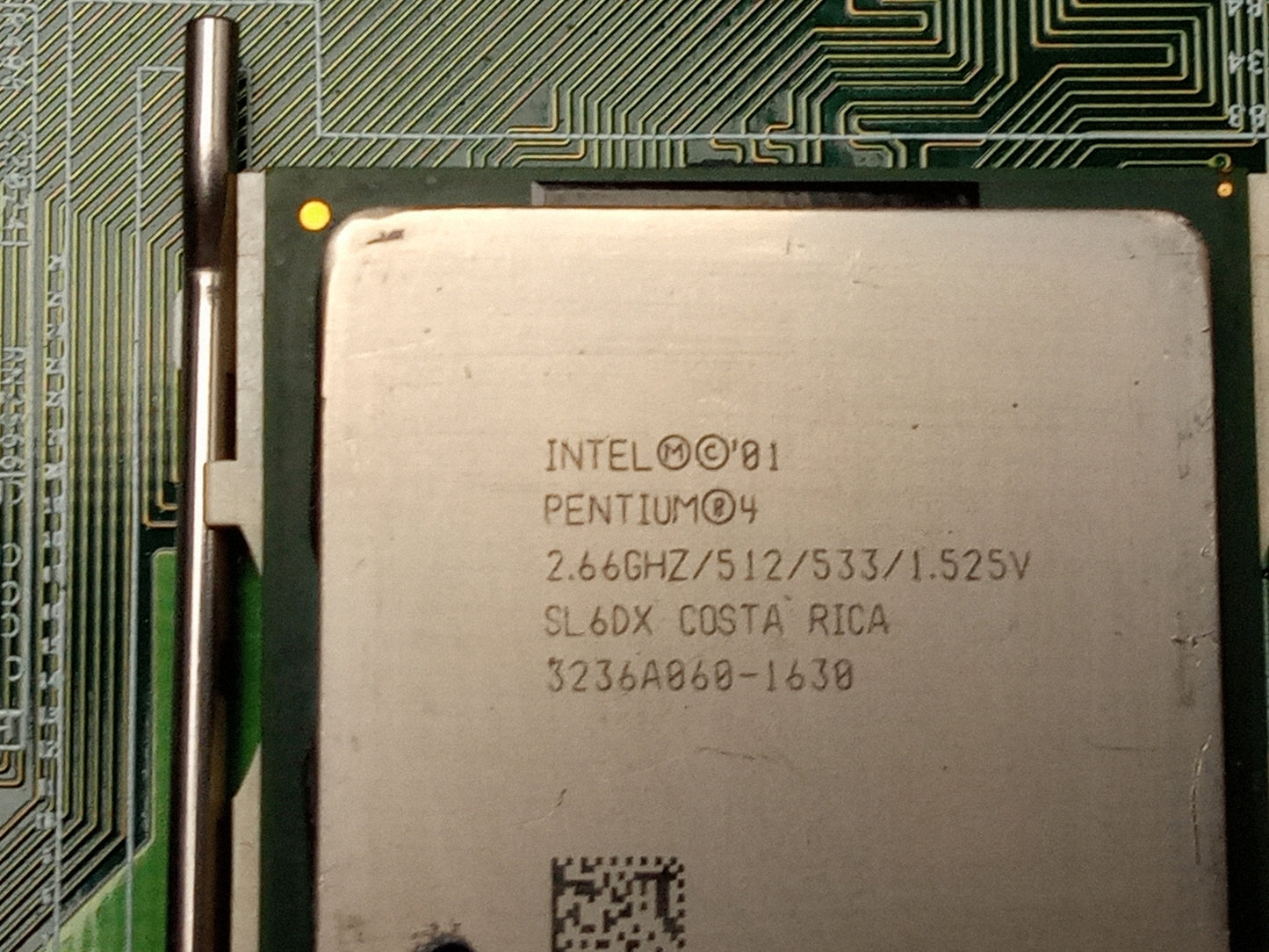 ASRock P4VT8+ Socket PGA478 DDR1 ATX AGP Motherboard With Intel P4 2.66 GHz