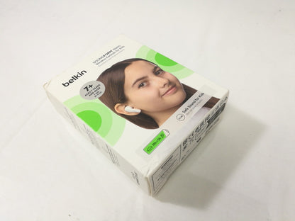 Belkin PAC003BTWH SoundForm Nano Wireless Bluetooth Kids' Earbuds - White