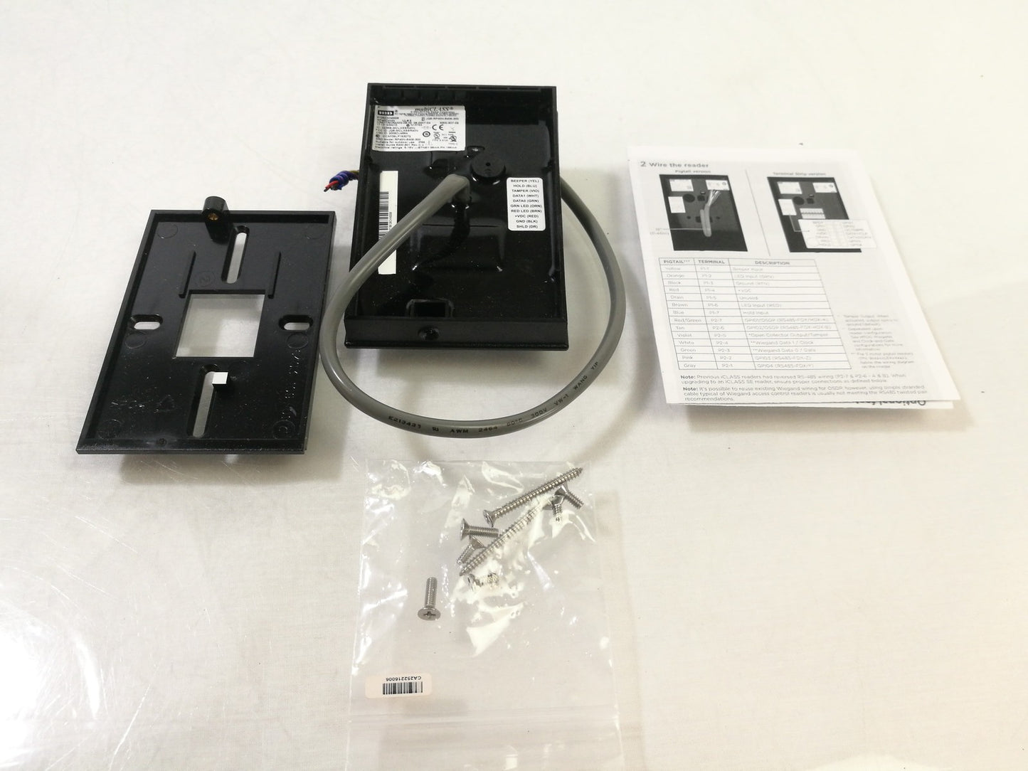 HID 920PTNNEK00000 MultiCLASS SE RP40 RFID Smart Card Reader