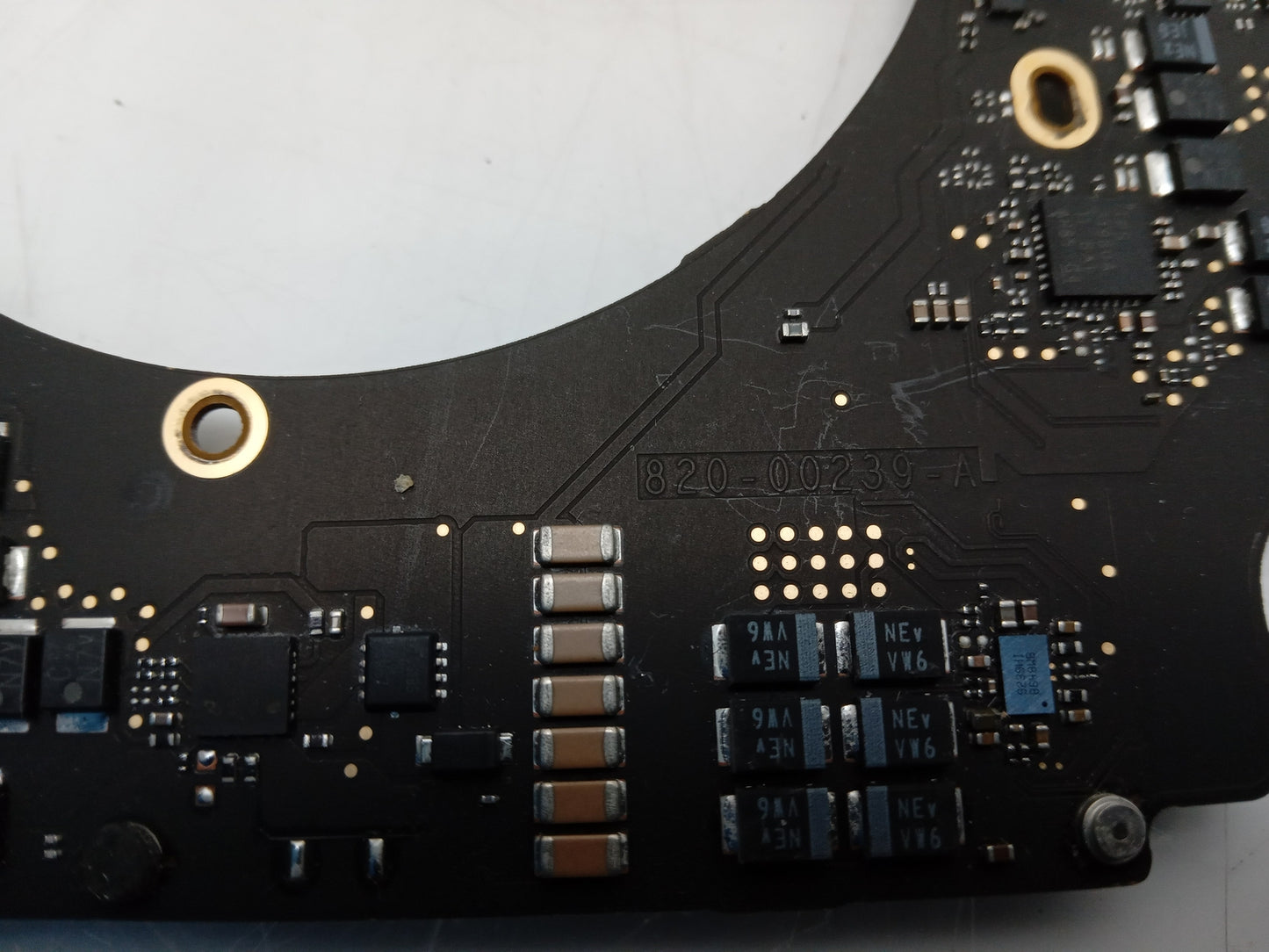 JobLot 2x Apple MacBook A1989/A1706 Logic Board 820-00850-A 820-00239-A - Faulty
