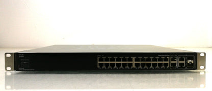 Cisco SFE2000P 24 Port 10/100 PoE Ethernet Network Switch - With Rack Ears